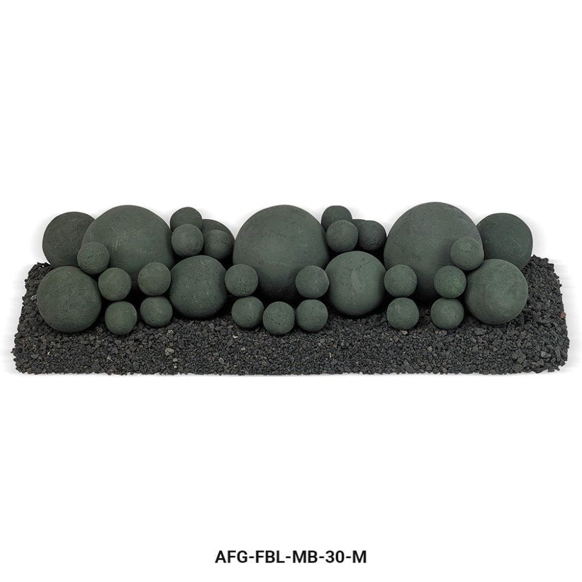 American Fireglass 30" Lite Stone Ball Set