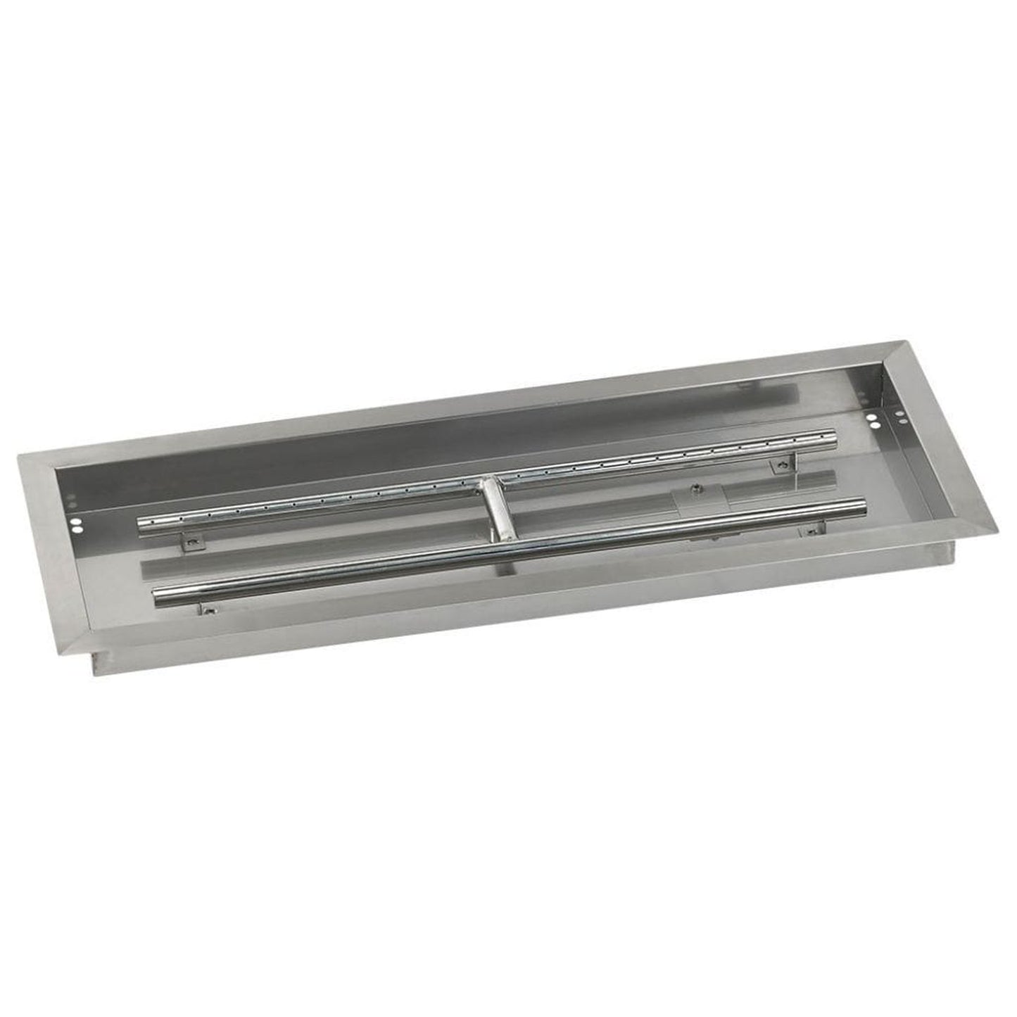 American Fireglass 30" x 10" Rectangular Drop-In Pan with Spark Ignition Kit