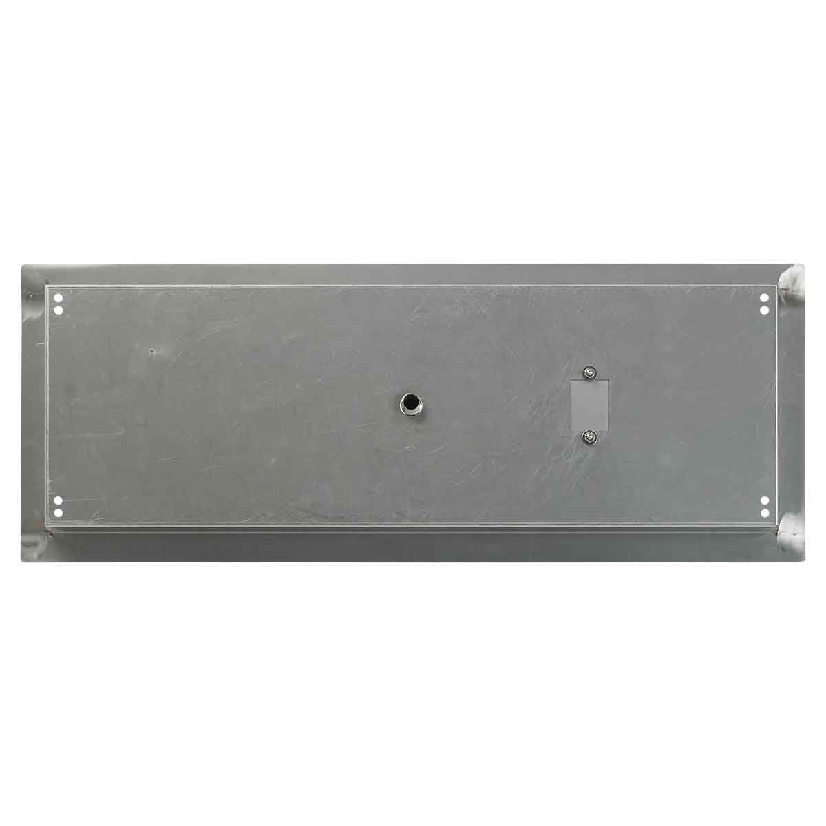 American Fireglass 30" x 10" Rectangular Stainless Steel Drop-In Fire Pit Pan