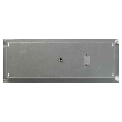 American Fireglass 30" x 10" Rectangular Stainless Steel Drop-In Fire Pit Pan