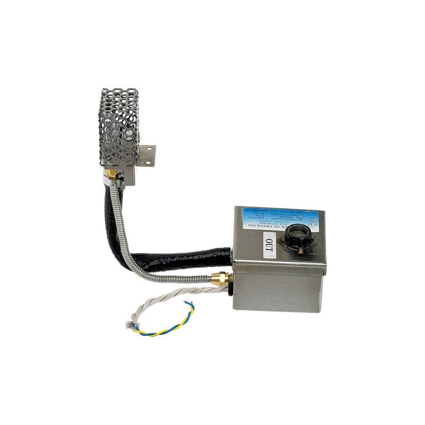 American Fireglass 30" x 6" Stainless Steel Linear Channel Drop-In Pan with S.I.T. System