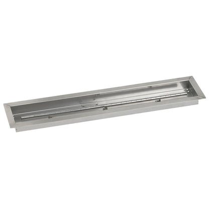 American Fireglass 36"x 6" Linear Channel Drop-In Pan with Spark Ignition Kit