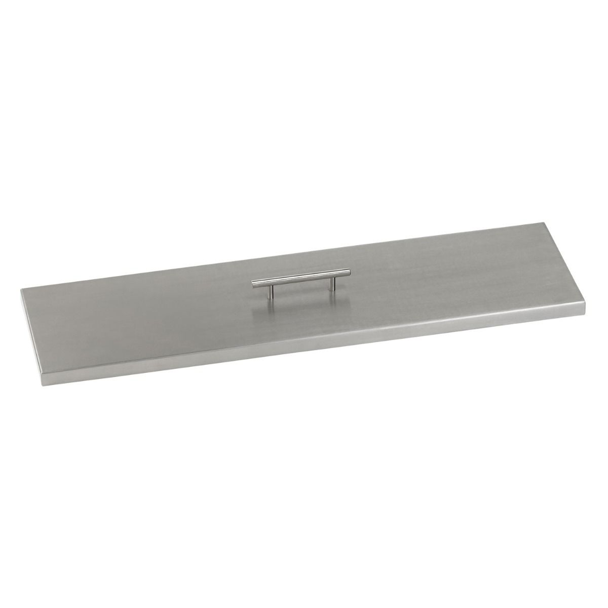 American Fireglass 39" Linear Stainless Steel Drop-In Fire Pit Pan Cover