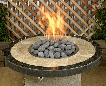 American Fireglass 4" Large Gray Lava Stone Pallet 60 x 20 lbs Bags