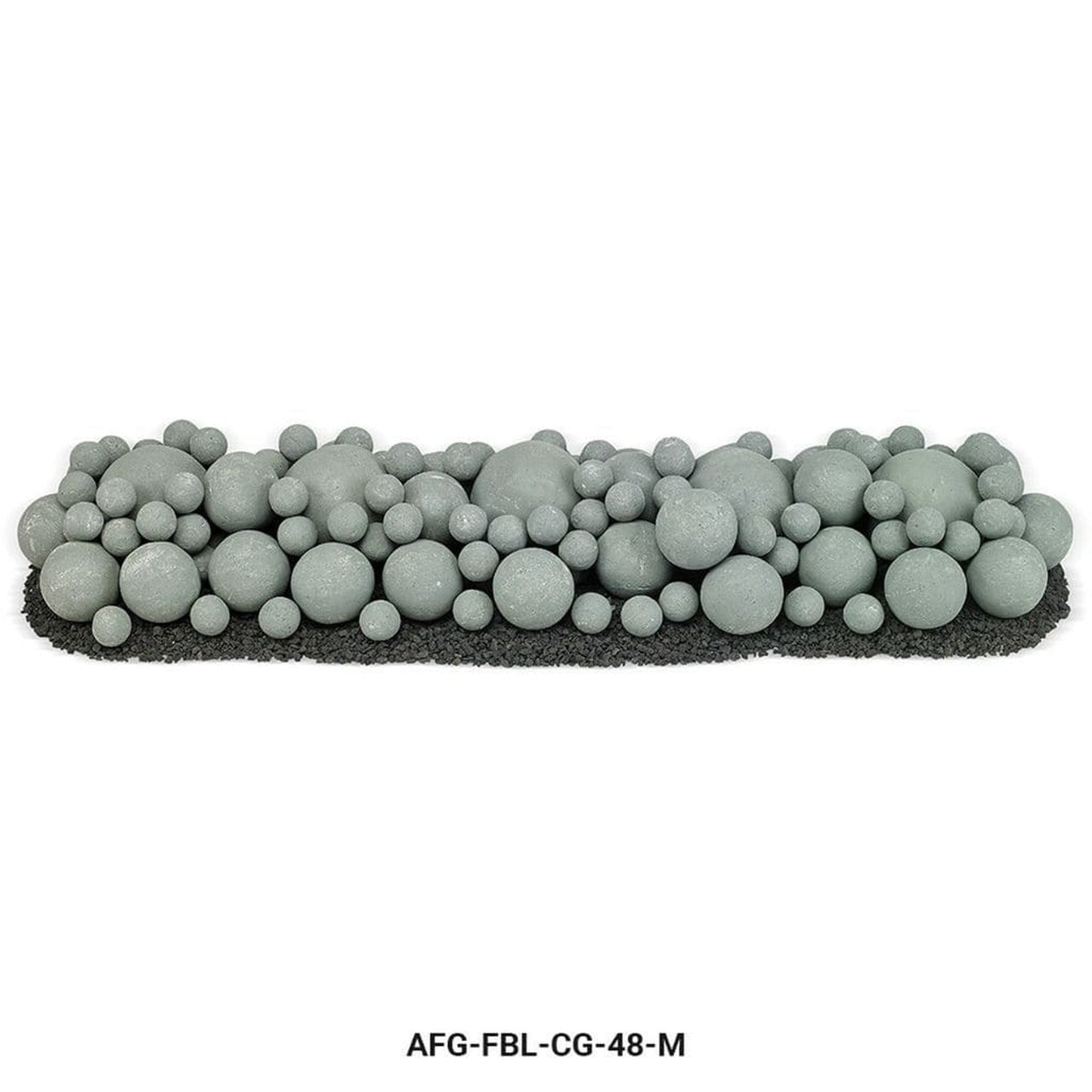 American Fireglass 48" Lite Stone Ball Set