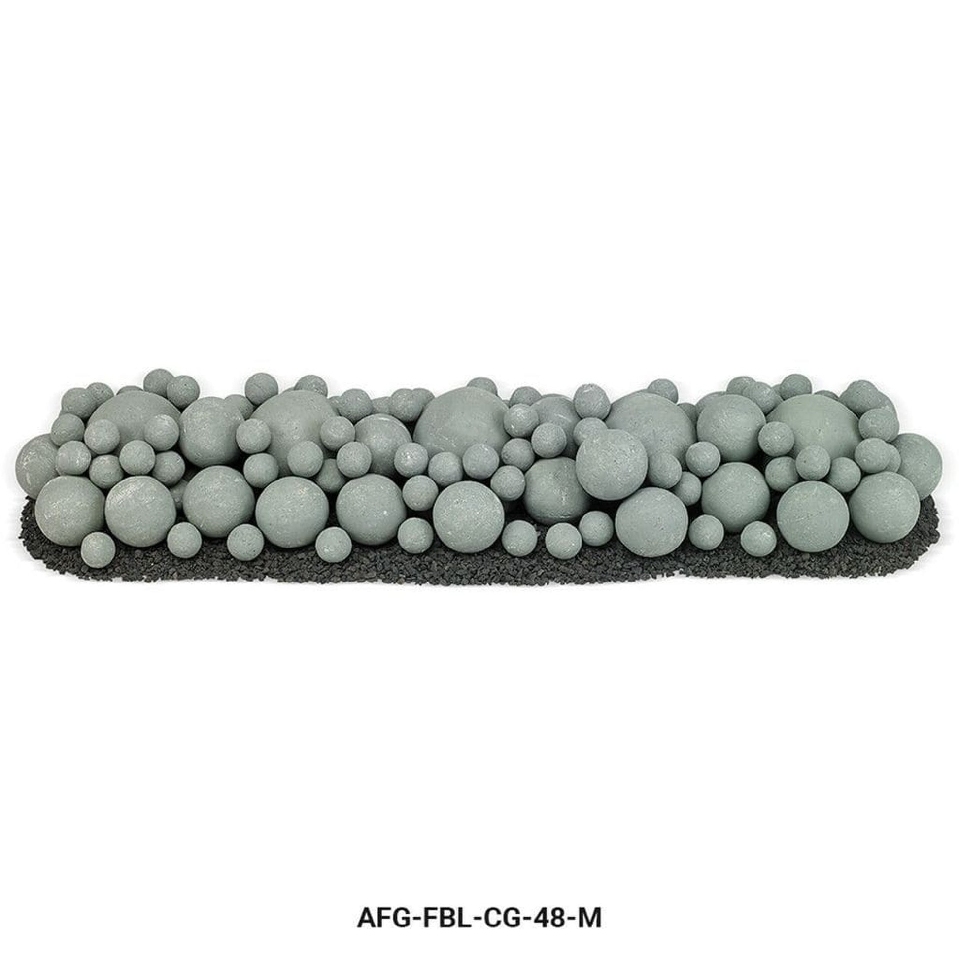 American Fireglass 48" Lite Stone Ball Set