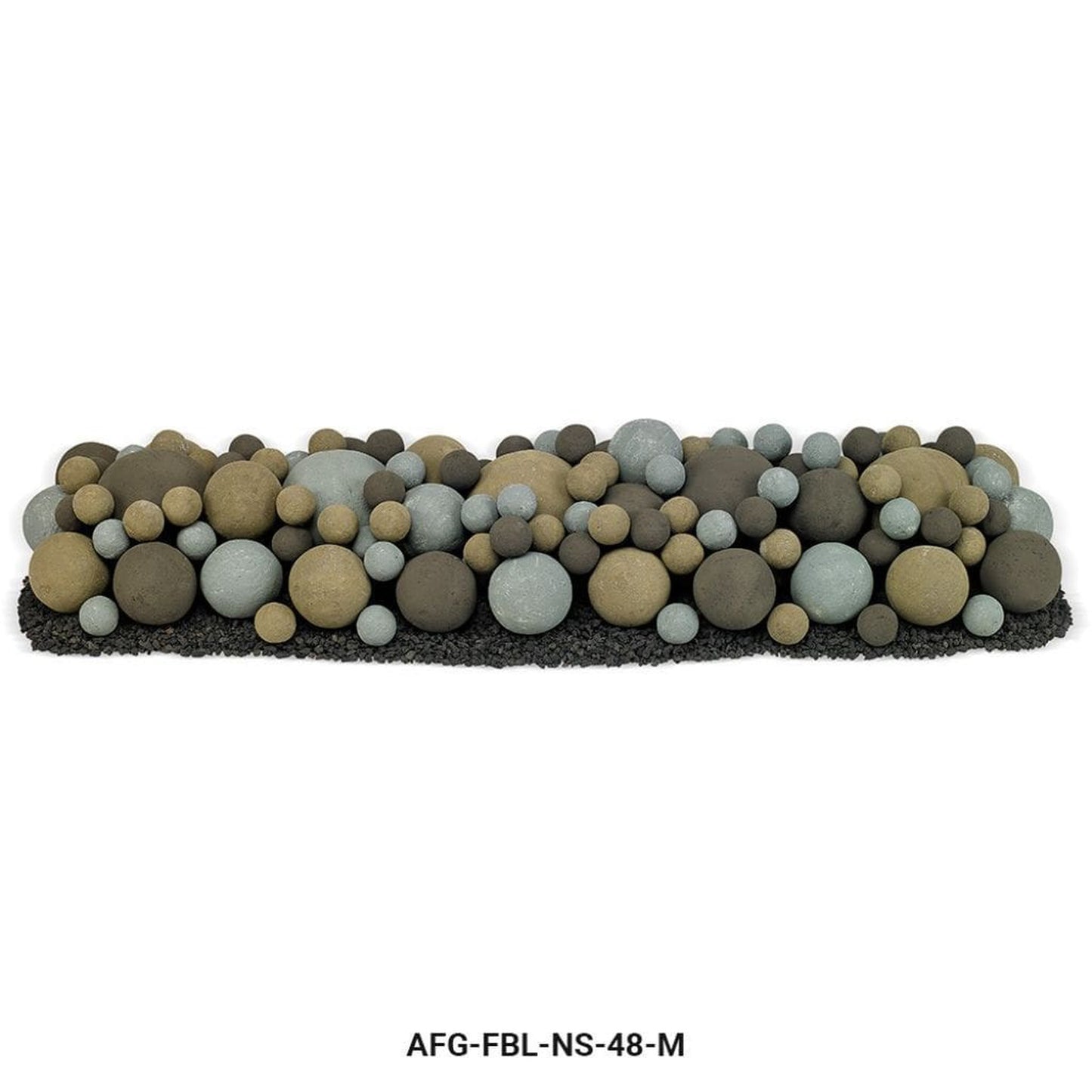 American Fireglass 48" Lite Stone Ball Set