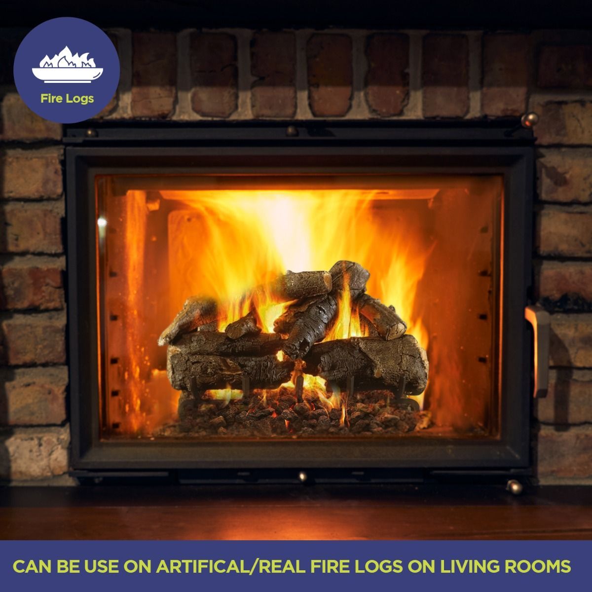 American Fireglass 60 x 20 lbs Bags Medium Black Lava Rock Pallet