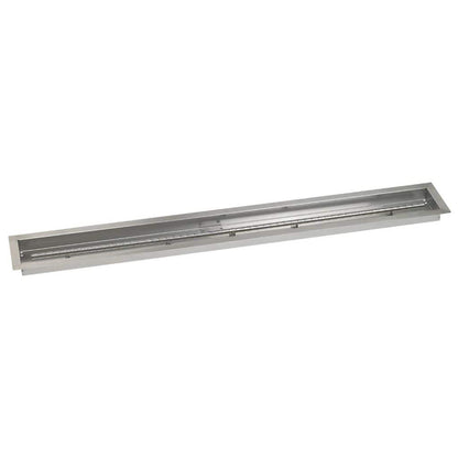 American Fireglass 60"x 6" Linear Channel Drop-In Pan with Spark Ignition Kit