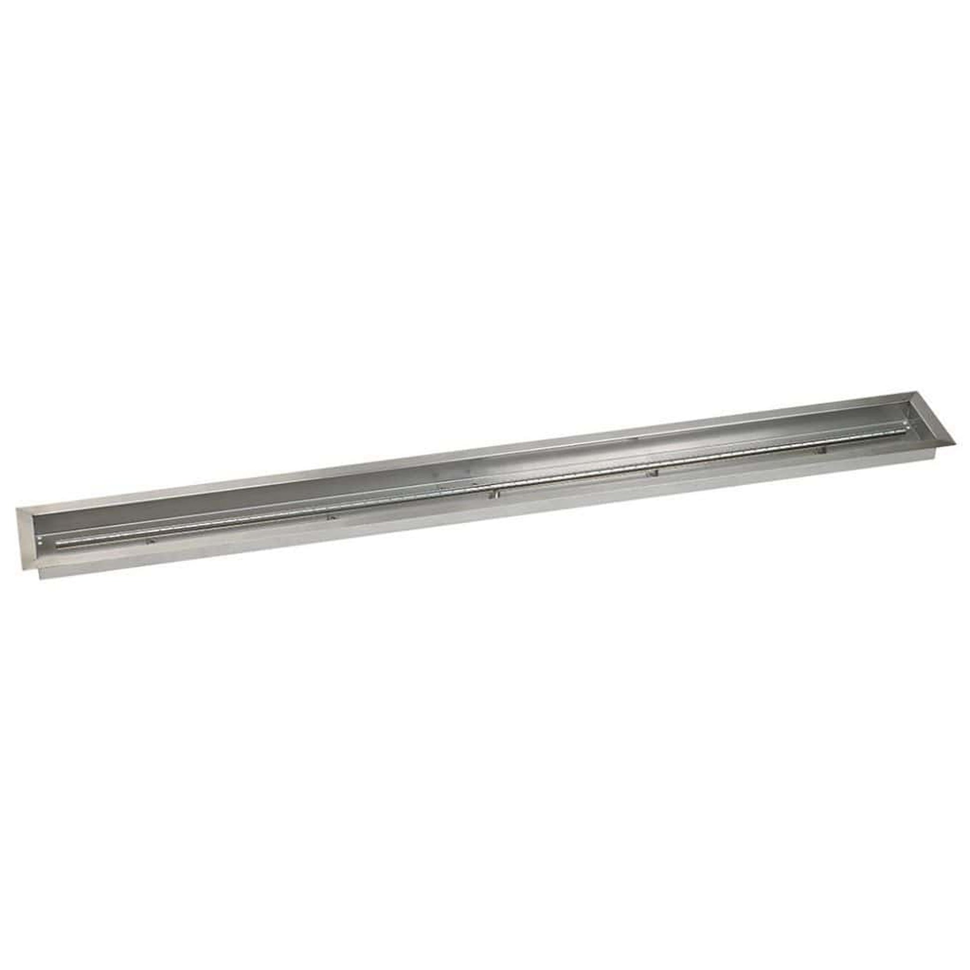 American Fireglass 72"x 6" Linear Drop-In Pan with Match Light Kit
