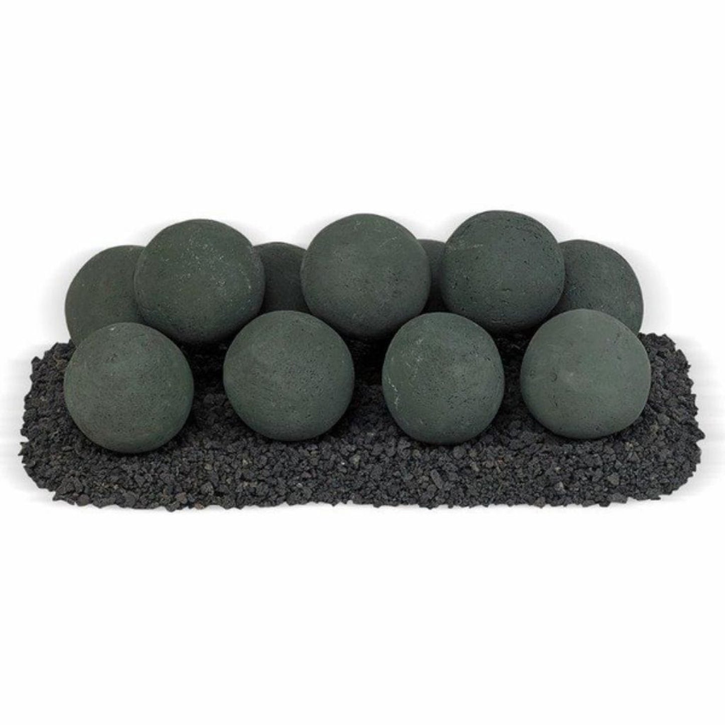 American Fireglass 9 Count Lite Stone Ball Set