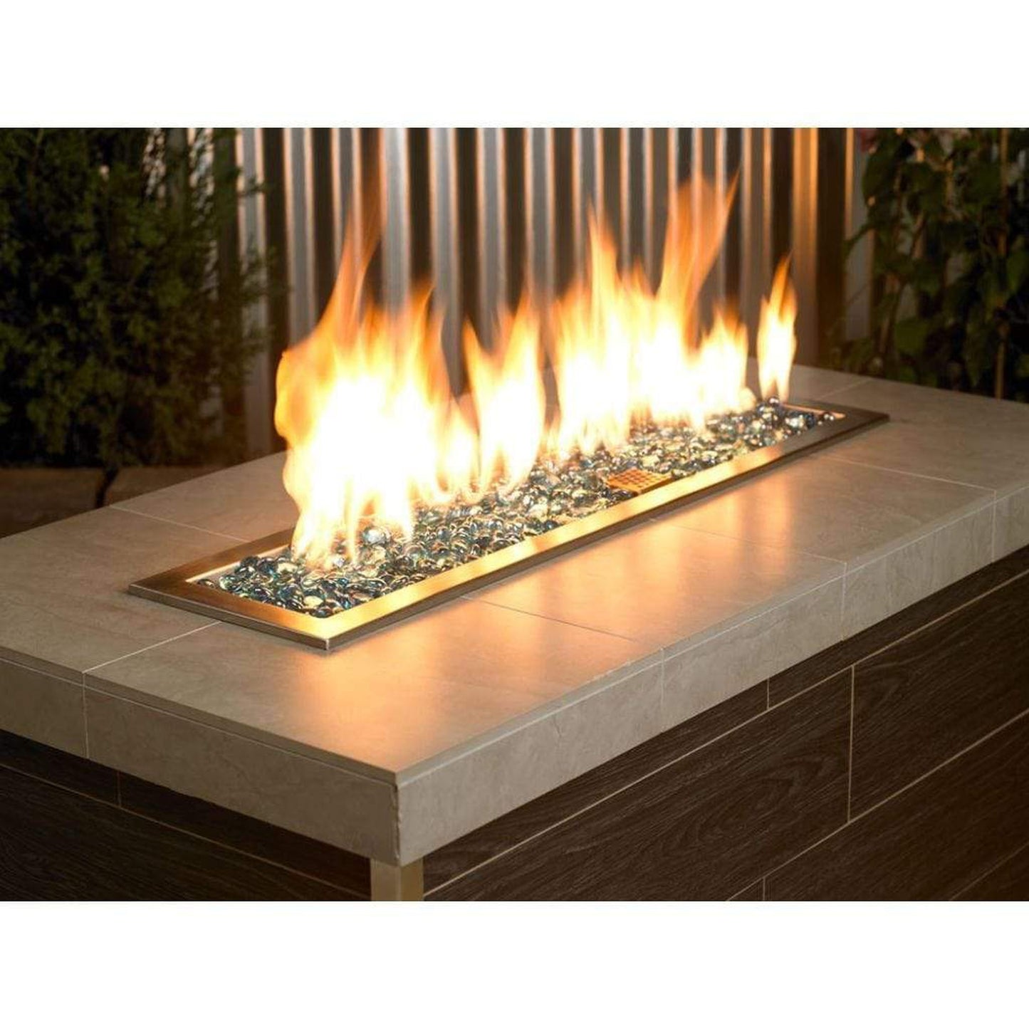 American Fireglass Aqua Blue Luster Fire Beads