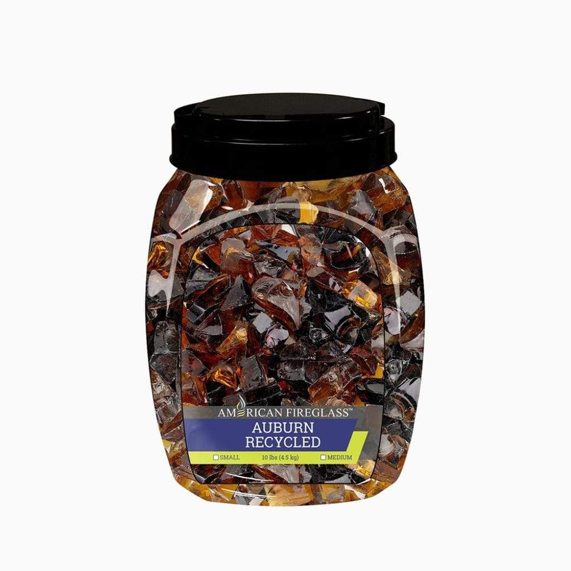 American Fireglass Auburn Medium Fire Pit Glass