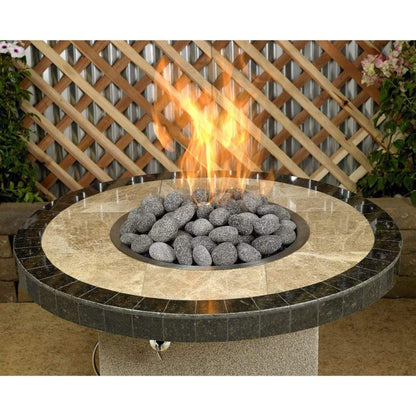 American Fireglass Large Gray Lava Stone (2" - 4")