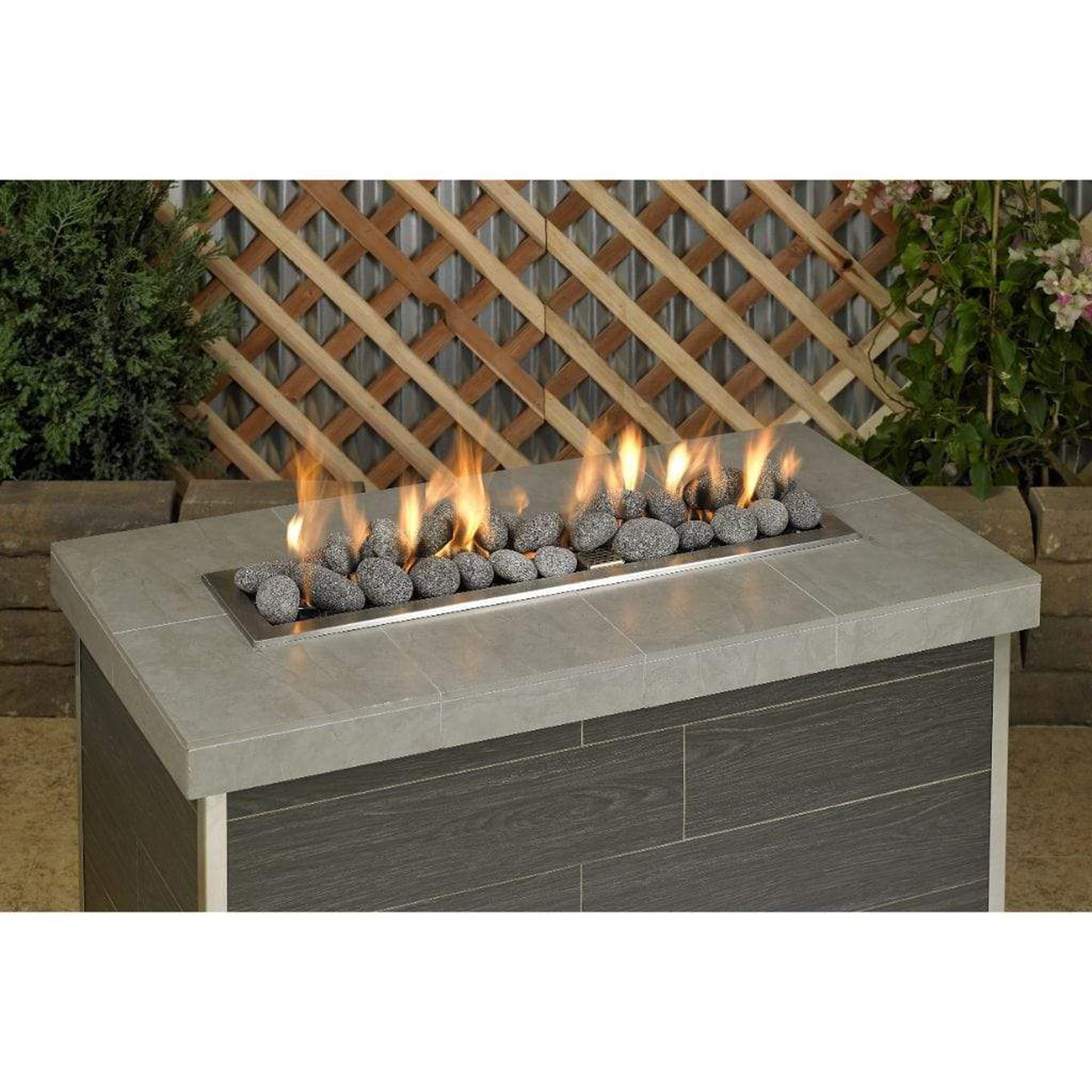 American Fireglass Large Gray Lava Stone (2" - 4")