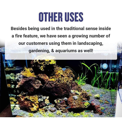 American Fireglass Medium Lava Rock