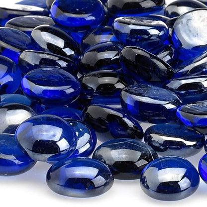 American Fireglass Royal Blue Luster Fire Beads