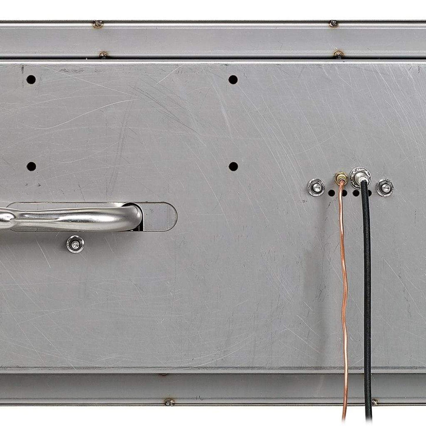 American Fireglass Stainless Steel Linear Drop-in Fire Pit Pan With Electric Ignition System kit, CSA Certified