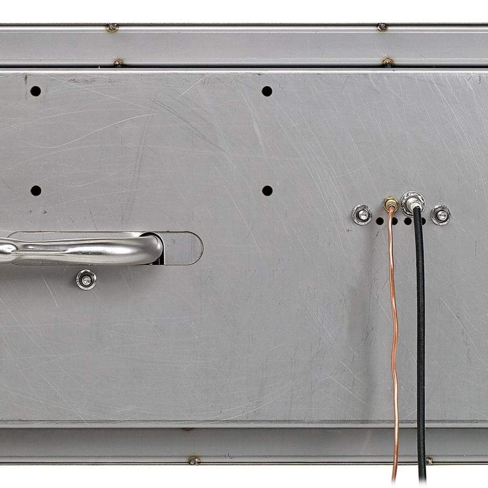 American Fireglass Stainless Steel Linear Drop-in Fire Pit Pan With Electric Ignition System kit, CSA Certified