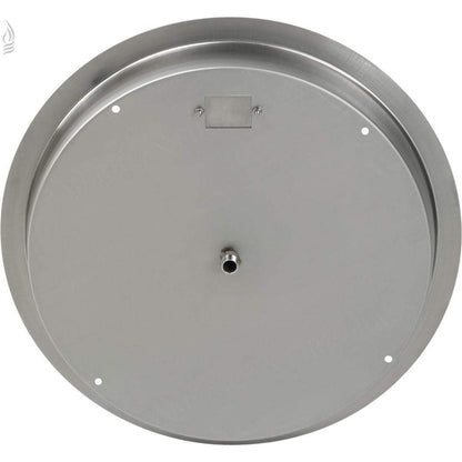 American Fireglass Stainless Steel Round Drop-In Pan With Ring Burner