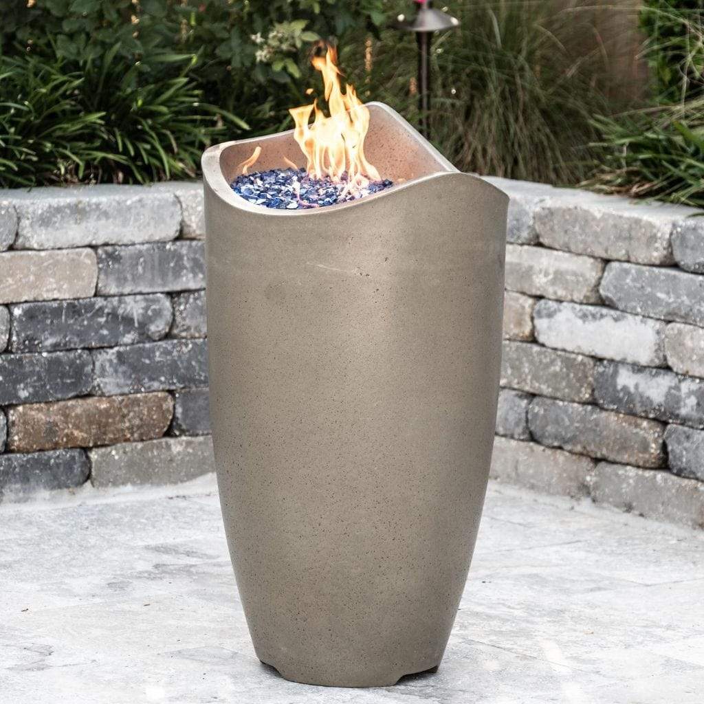 American Fyre Designs 20" Wave Gas Fire Urn (without Access Door)