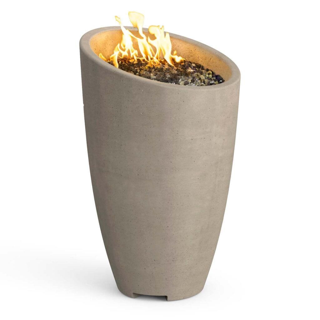American Fyre Designs 23" Eclipse Gas Fire Urn (without Access Door)