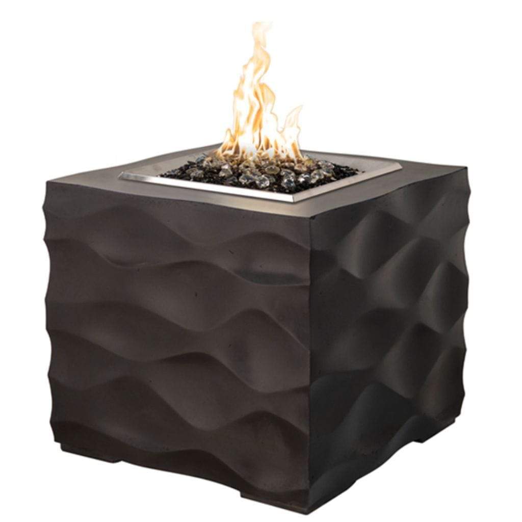American Fyre Designs 25" Voro Cube Gas Firetable