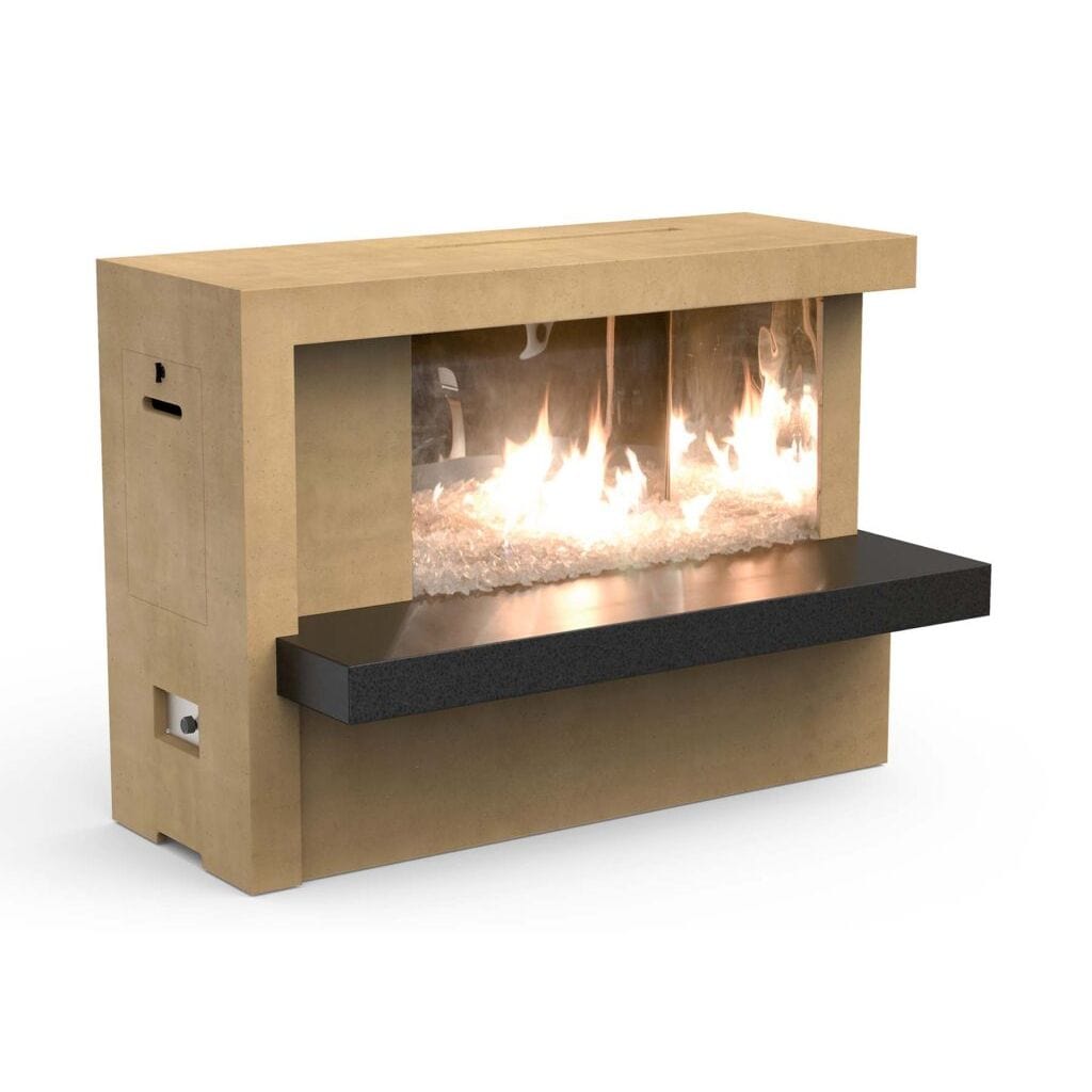 American Fyre Designs 59" Manhattan Outdoor Gas Fireplace