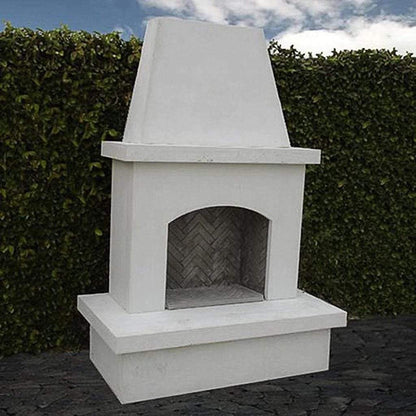 Outdoor Gas Fireplace American Fyre Designs 67" Contractor's Model Vented Recessed Hearth and Body Gas Fireplace