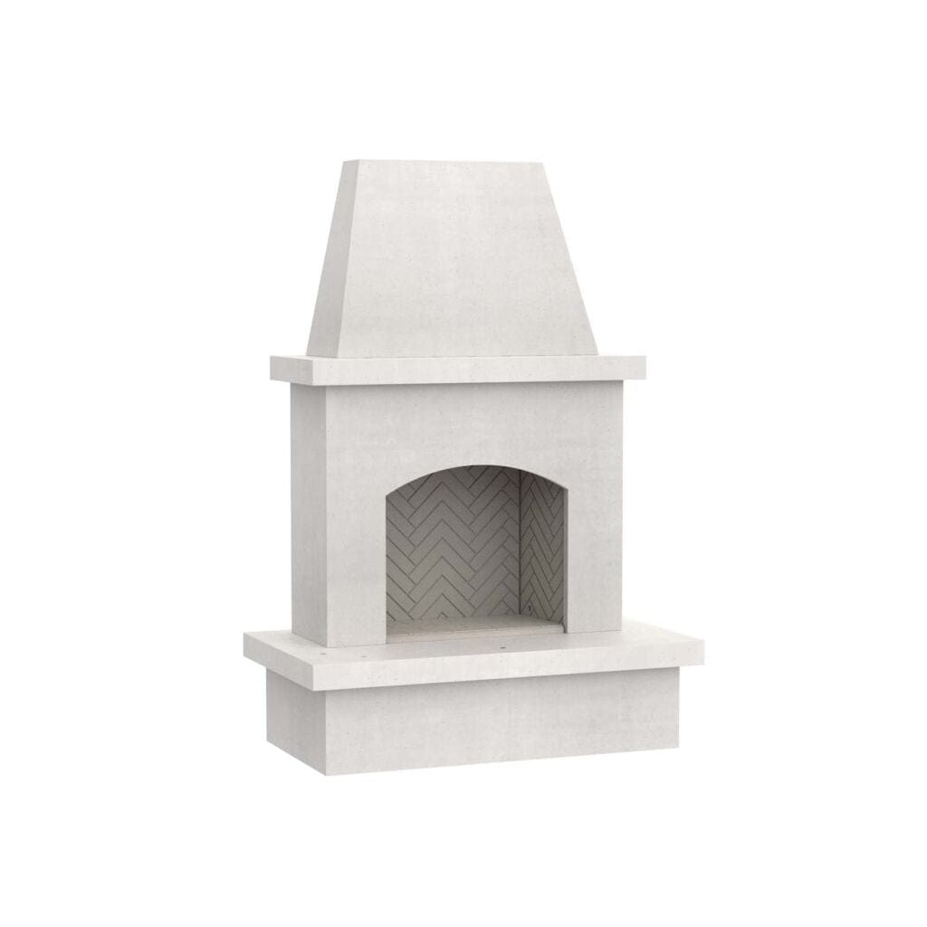 American Fyre Designs 67" Contractor's Model Vented Recessed Hearth and Body Gas Fireplace