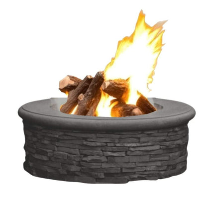 American Fyre Designs Contractor's Model 39" Round Gas Fire Pit