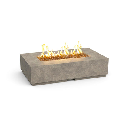 American Fyre Designs Legend 60" Light Basalt Liquid Propane Firetable with FyreStarter Bluetooth Control