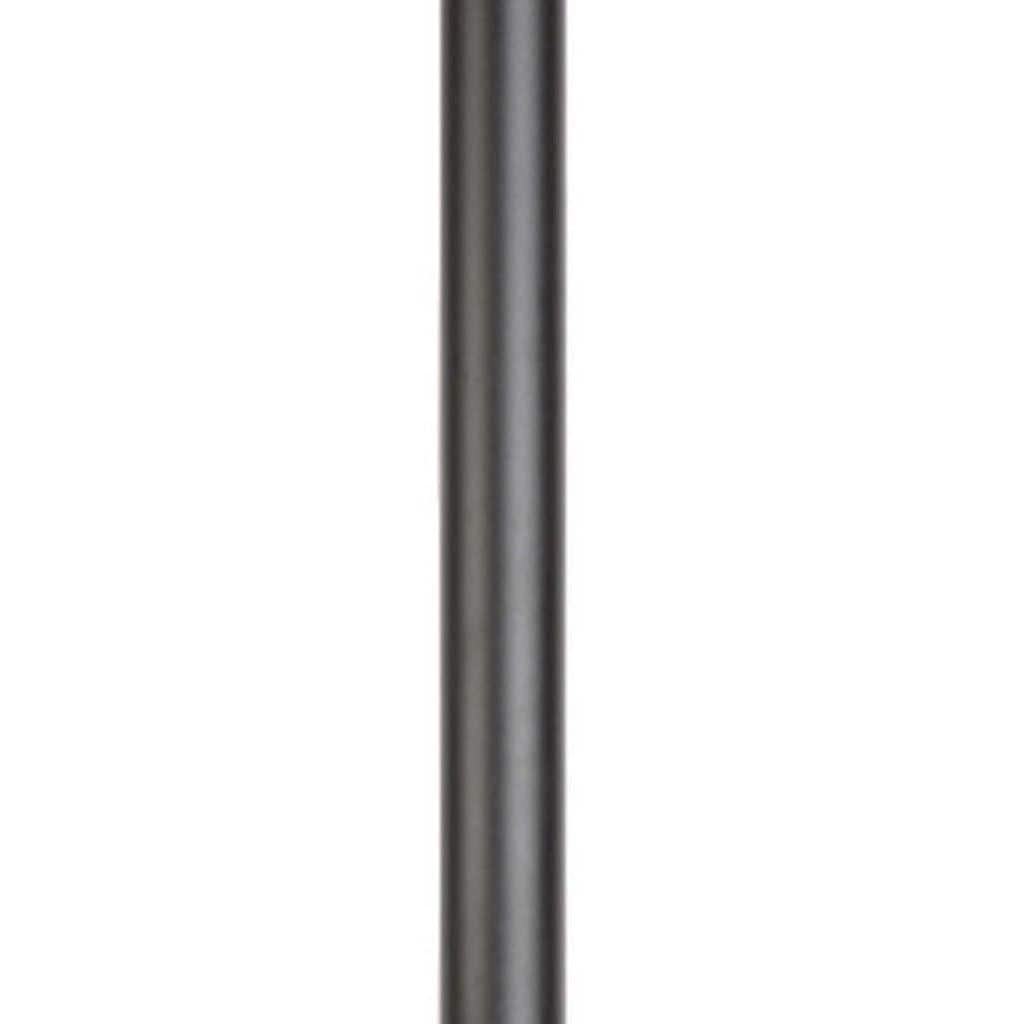 American Gas Lamp Works 100" EP123 Oakmont Aluminum Bolt Down Post Base with 3" OD Smooth Aluminum Post
