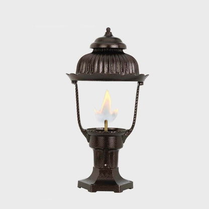 American Gas Lamp Works 11" 1700R Heritage Aluminum Pier Mount Residential Gas Light Head
