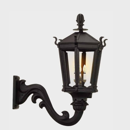 American Gas Lamp Works 13" 2900W Gothic Aluminum Wall Mount Residential Electric Light Head