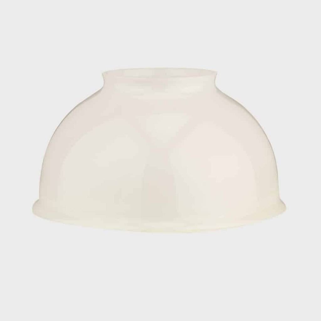 American Gas Lamp Works 14" D3M Milk Glass Dome for Boulevard Lamp