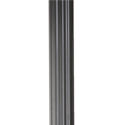 American Gas Lamp Works 30" EP002 Monroe Aluminum Burial Post Base with 3" OD Fluted Aluminum Post