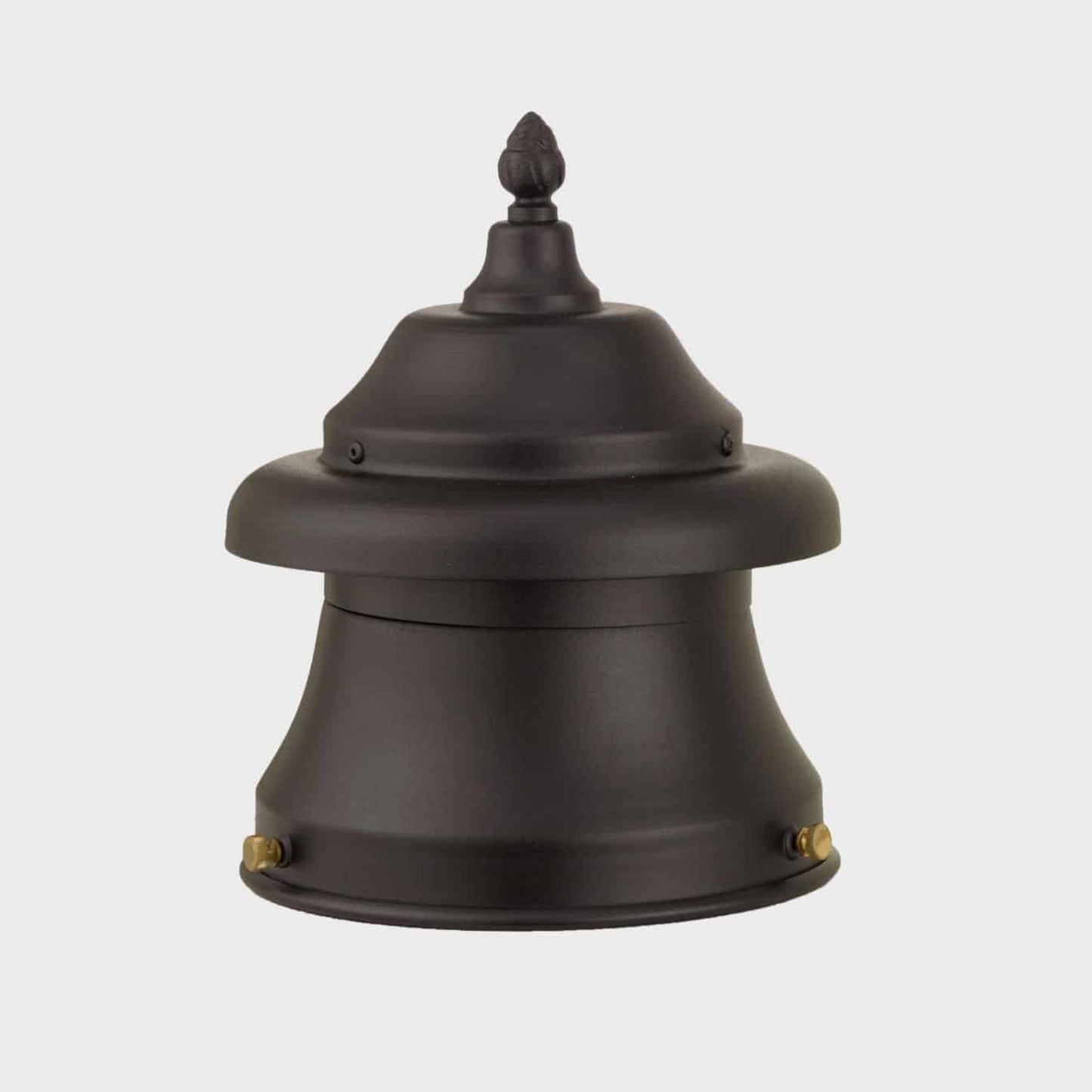 American Gas Lamp Works Apollo 4300W 23" Mid-Size White Wall Mount Aluminum Propane Gas Lamp With Dual Inverted Gas Mantle Light Assembly, Clear Glass Globe and Ventilator