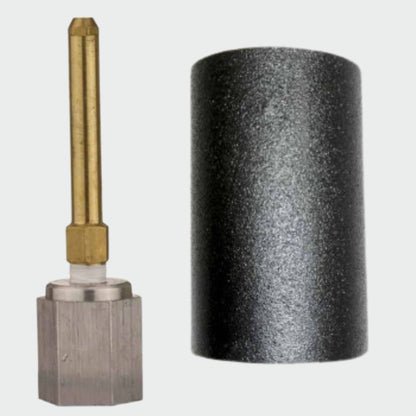 American Gas Lamp Works Baldwin 3800H 17" Mid-Size Weather Green Post Mount Aluminum Natural Gas Lamp With Single Open Flame Burner Light Assembly, Beveled Tempered Glass Panes and Fleur De Lis Finial