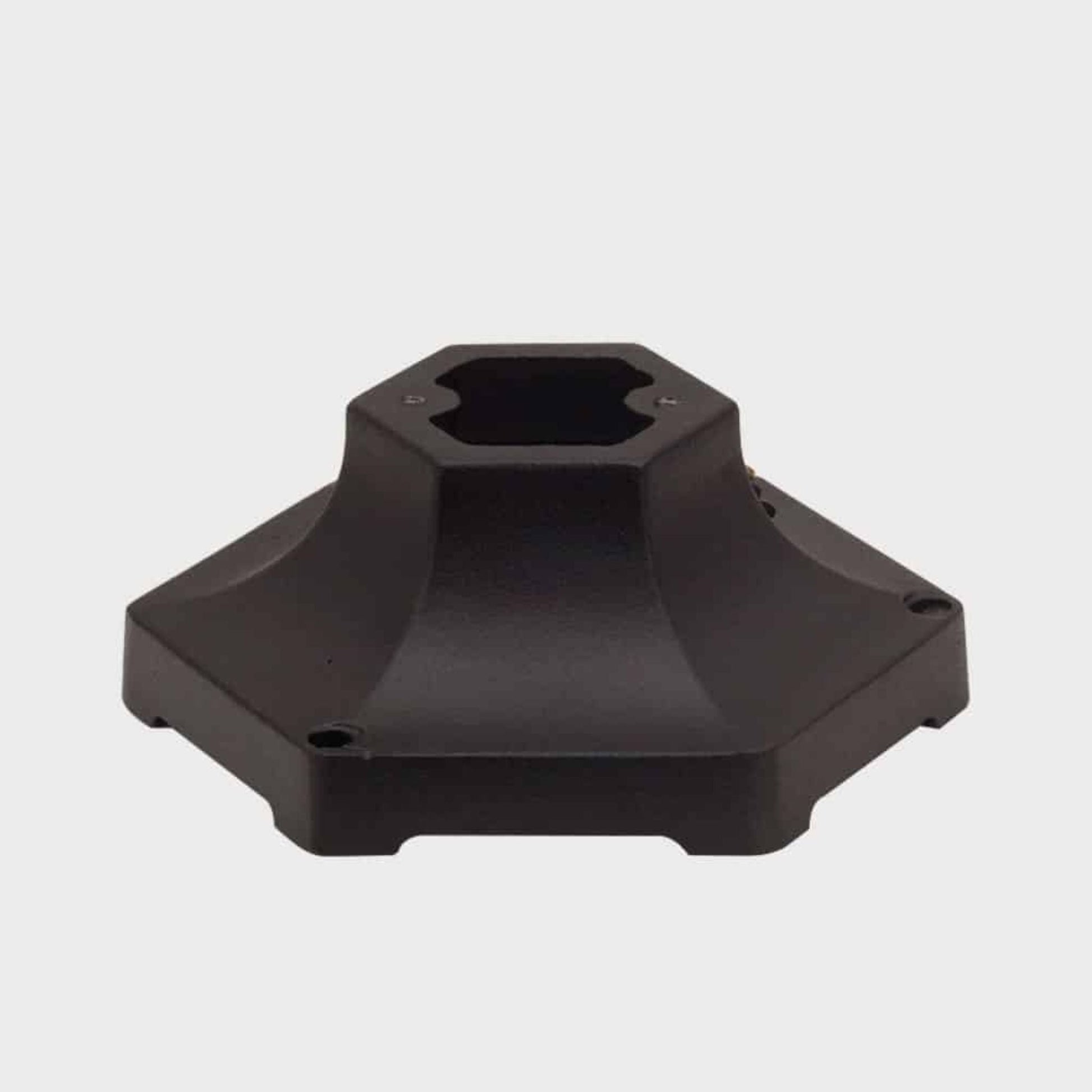 American Gas Lamp Works Bavarian 1200R 14" Nouveau Silver Residential Pier Mount Aluminum Propane Gas Lamp With Dual Inverted Gas Mantle Light Assembly, Flat Tempered Glass Panes and Acorn Finial