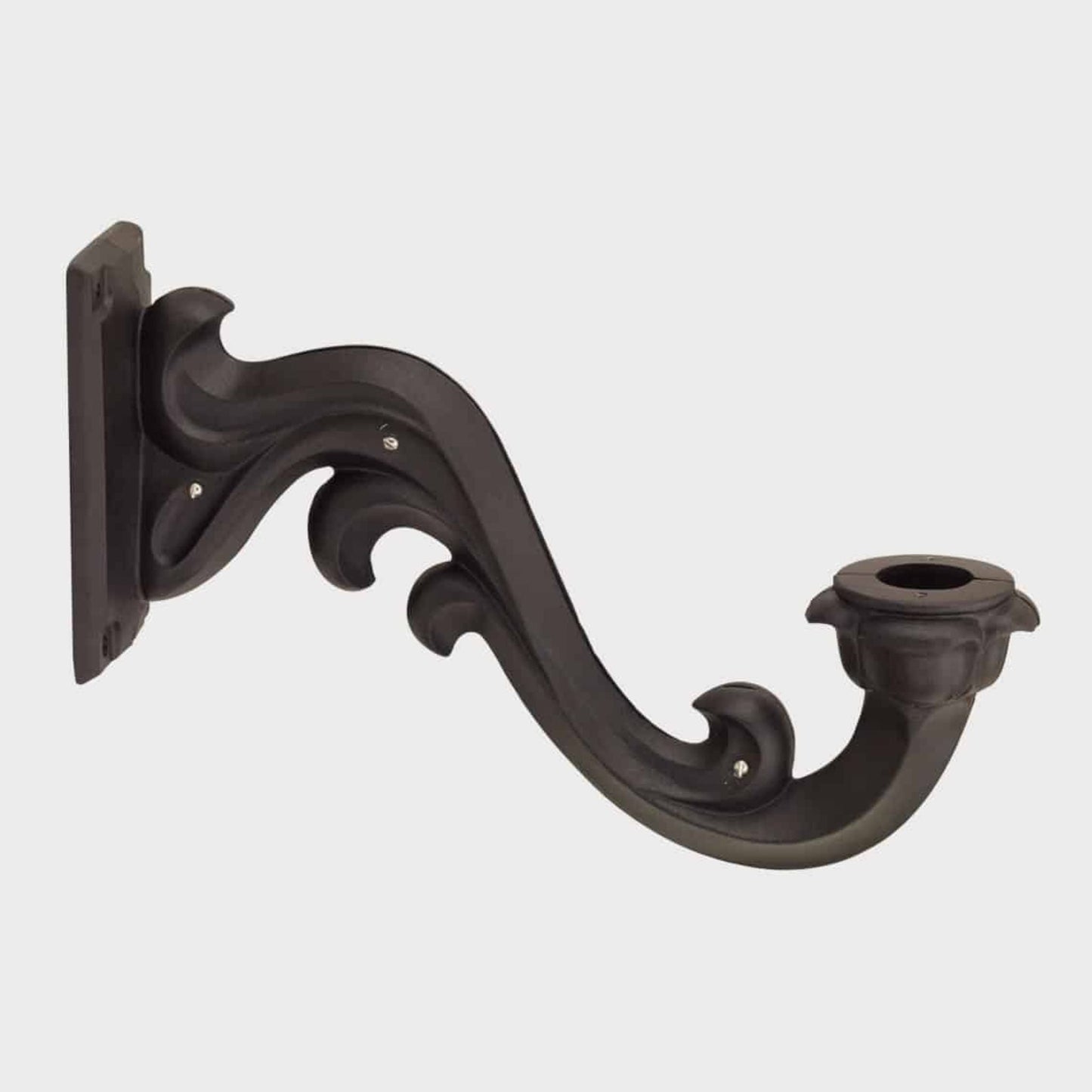 American Gas Lamp Works Bavarian 1200W 21" Timeless Black Residential Wall Mount Aluminum Natural Gas Lamp With Triple Inverted Gas Mantle Light Assembly, Beveled Tempered Glass Panes and Loop Finial