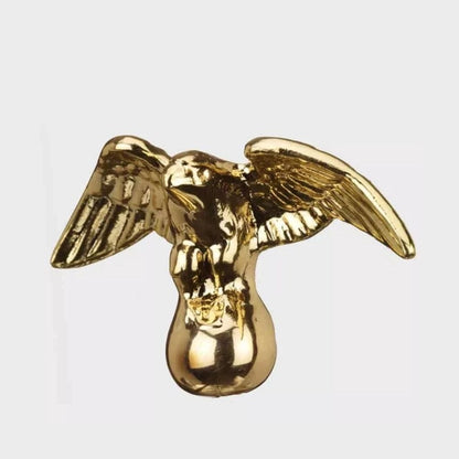 American Gas Lamp Works Brass Eagle Lamp Finial