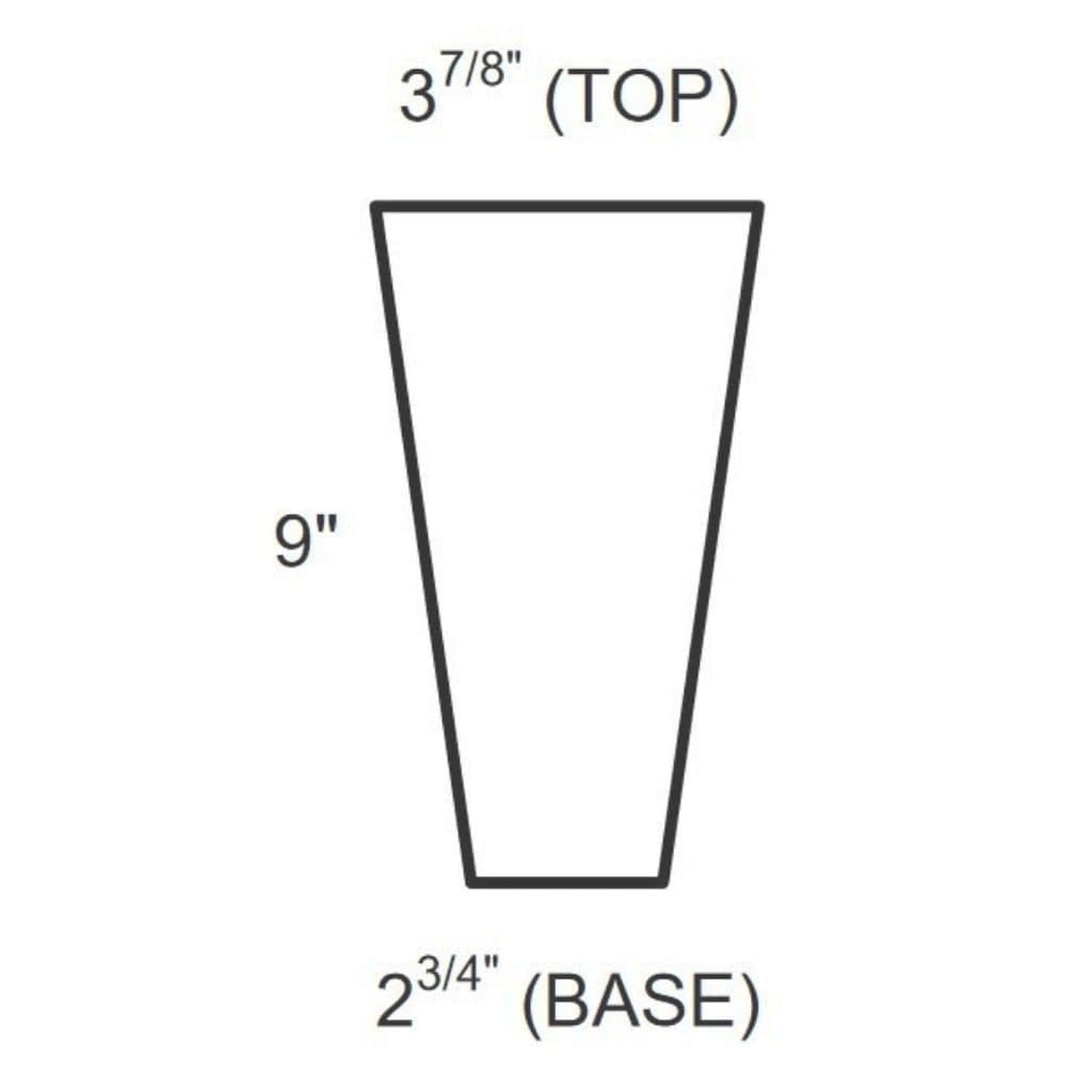 American Gas Lamp Works G9B Beveled Tempered Glass Panes for 6-Sided Residential Lamps