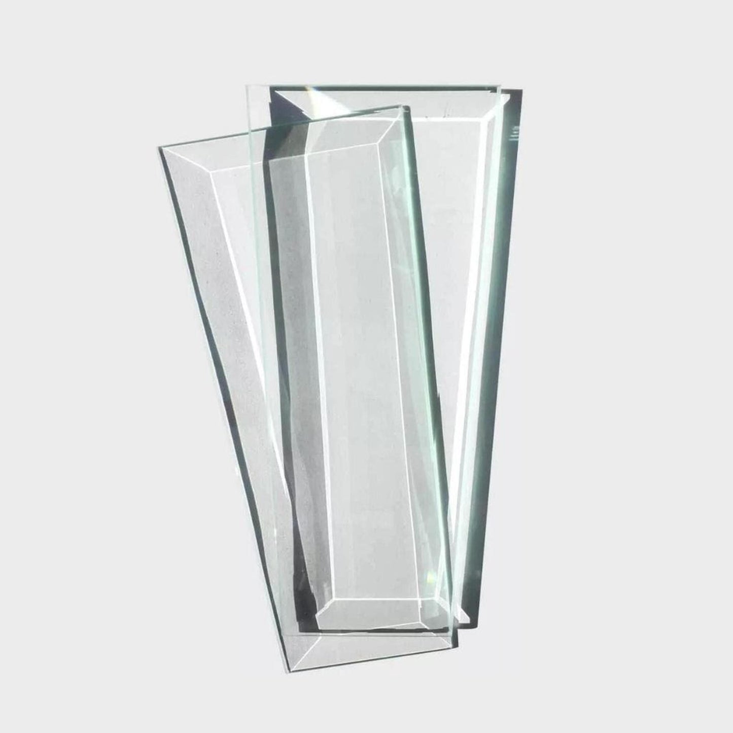 American Gas Lamp Works G9B Beveled Tempered Glass Panes for 6-Sided Residential Lamps