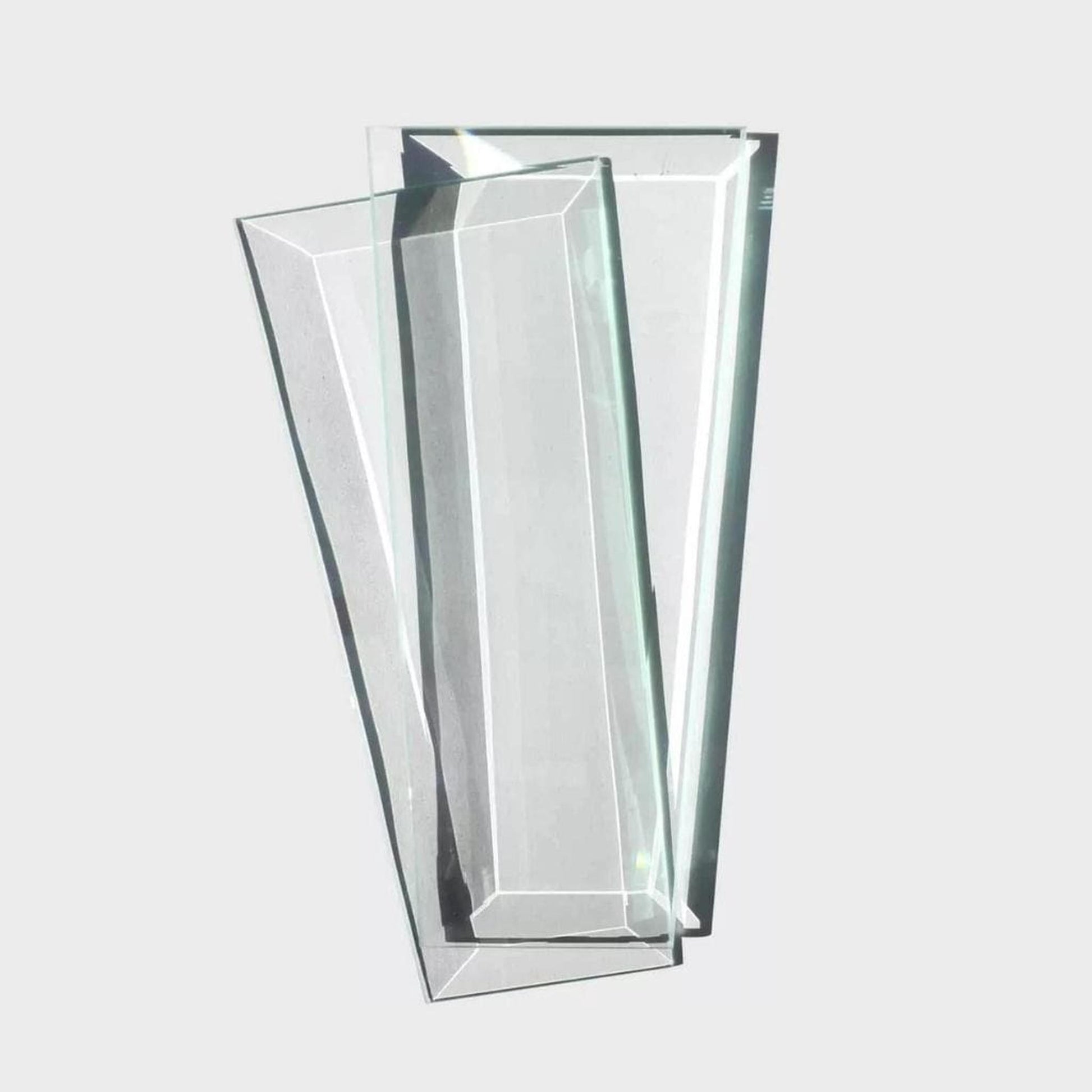 American Gas Lamp Works G9B Beveled Tempered Glass Panes for 6-Sided Residential Lamps