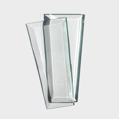 American Gas Lamp Works G9B Beveled Tempered Glass Panes for 6-Sided Residential Lamps