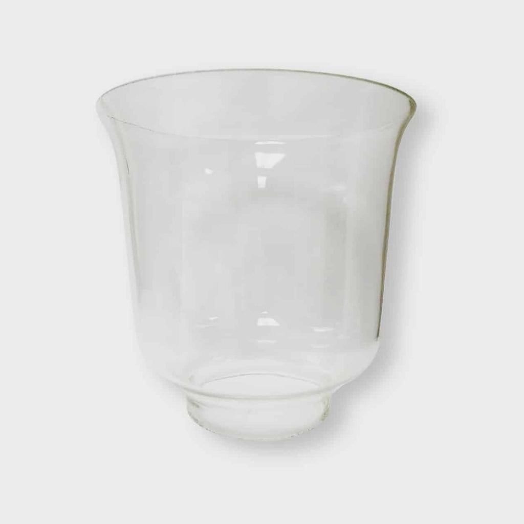 American Gas Lamp Works Heritage 1700R 12" Weather Green Residential Pier Mount Aluminum Propane Gas Lamp With Single Upright Gas Mantle Light Assembly, Clear Glass Globe and Cast Eagle Finial