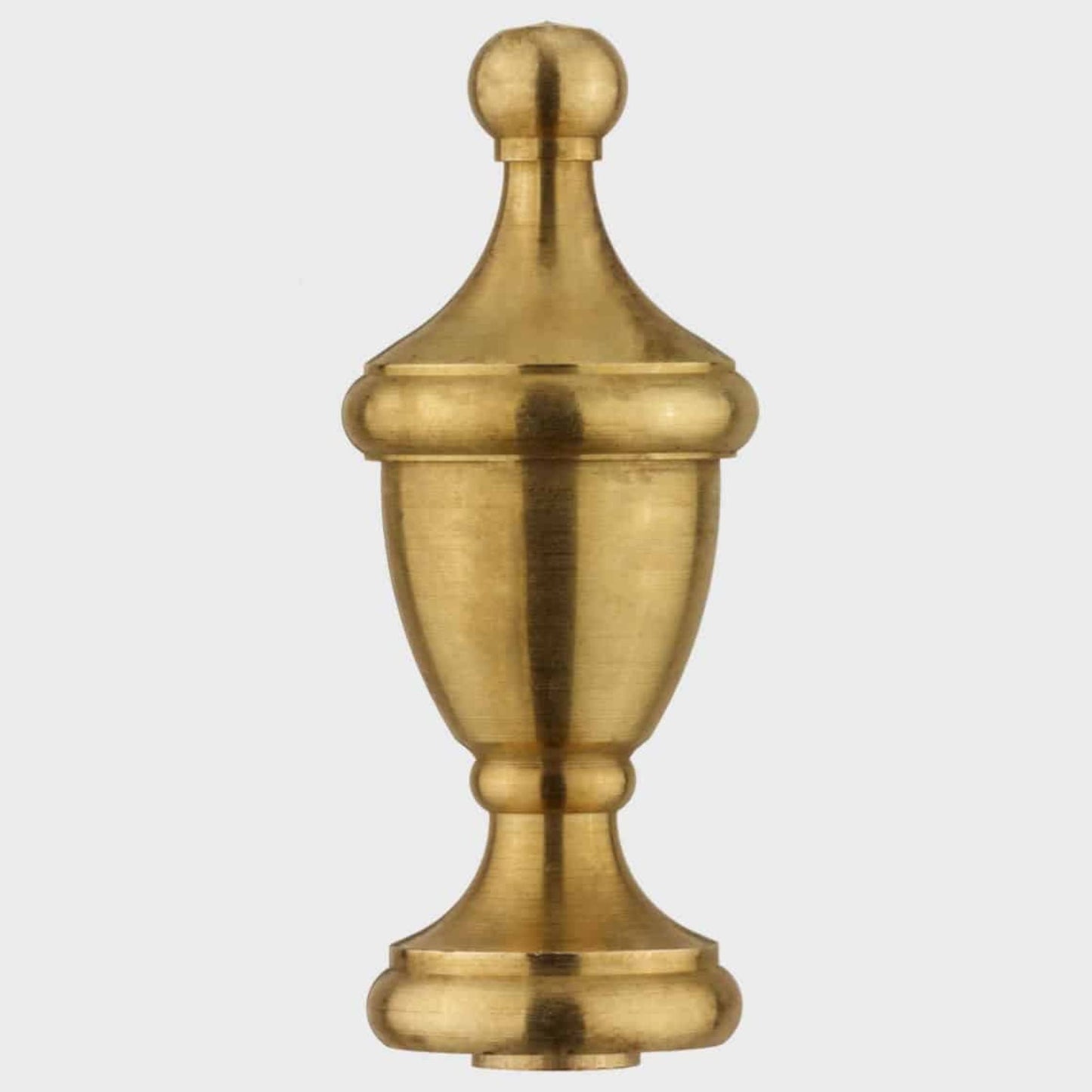 American Gas Lamp Works Kronberg 9000W 22" Charcoal Gray Estate Wall Mount Aluminum Propane Gas Lamp With Single Upright Gas Mantle Light Assembly, Flat Tempered Glass Panes and Brass Urn Finial