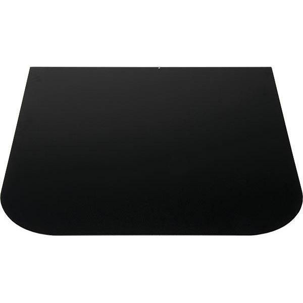 American Panel Ember Defender 18" x 48" Extension Textured Black Type 1 Steel Hearth Pad