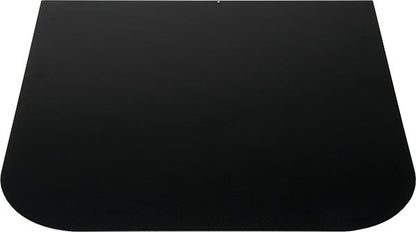 American Panel Ember Defender 36" x 36" Corner Textured Black Type 1 Steel Hearth Pad